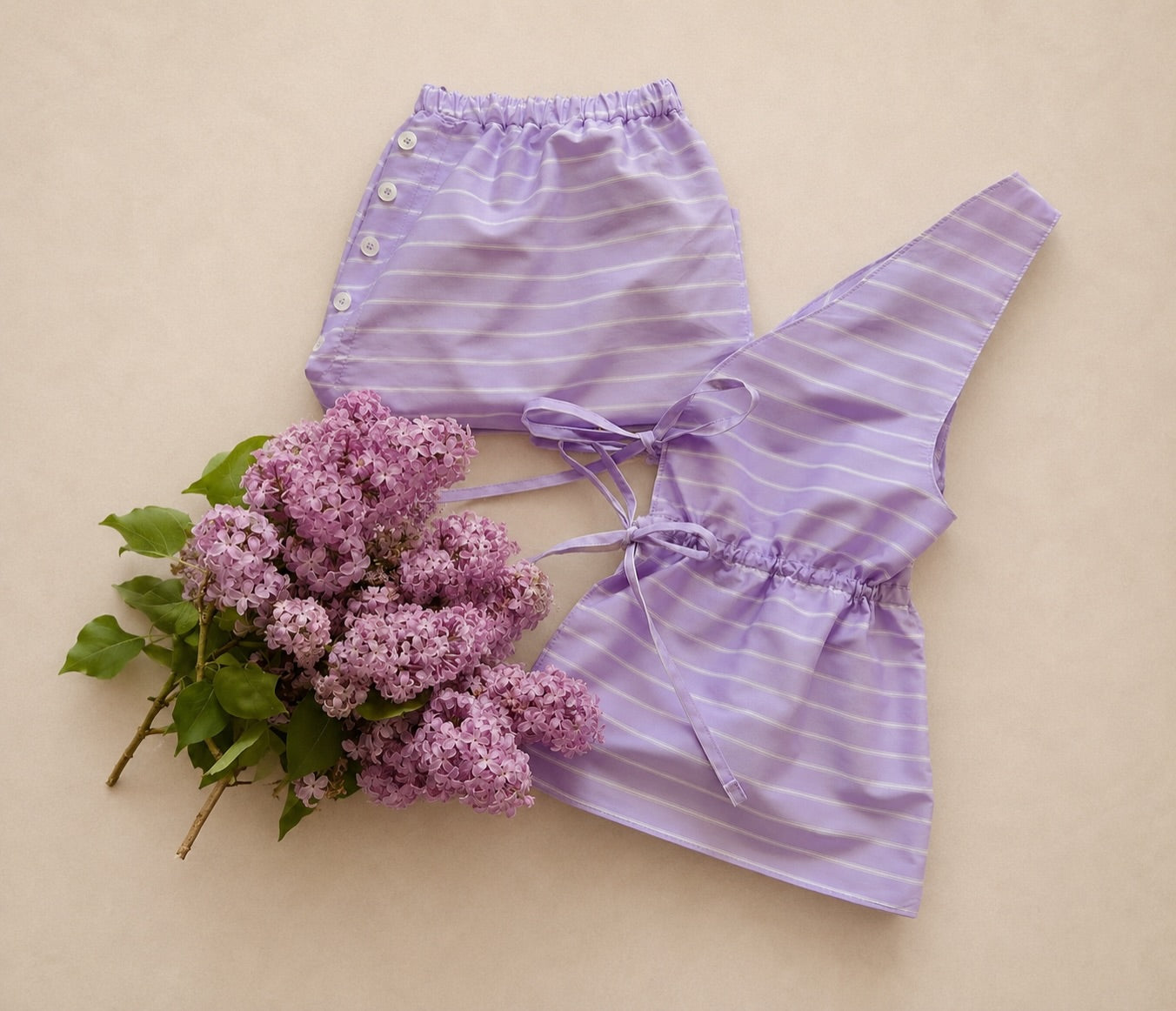 Pajama top - Lila